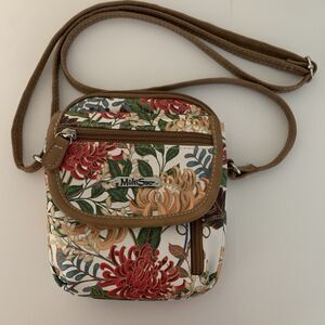 MultiSac Fall Floral Crossbody Handbag Small Purse